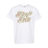 Kids Play Ball Letter Patch T-Shirt from United Monograms