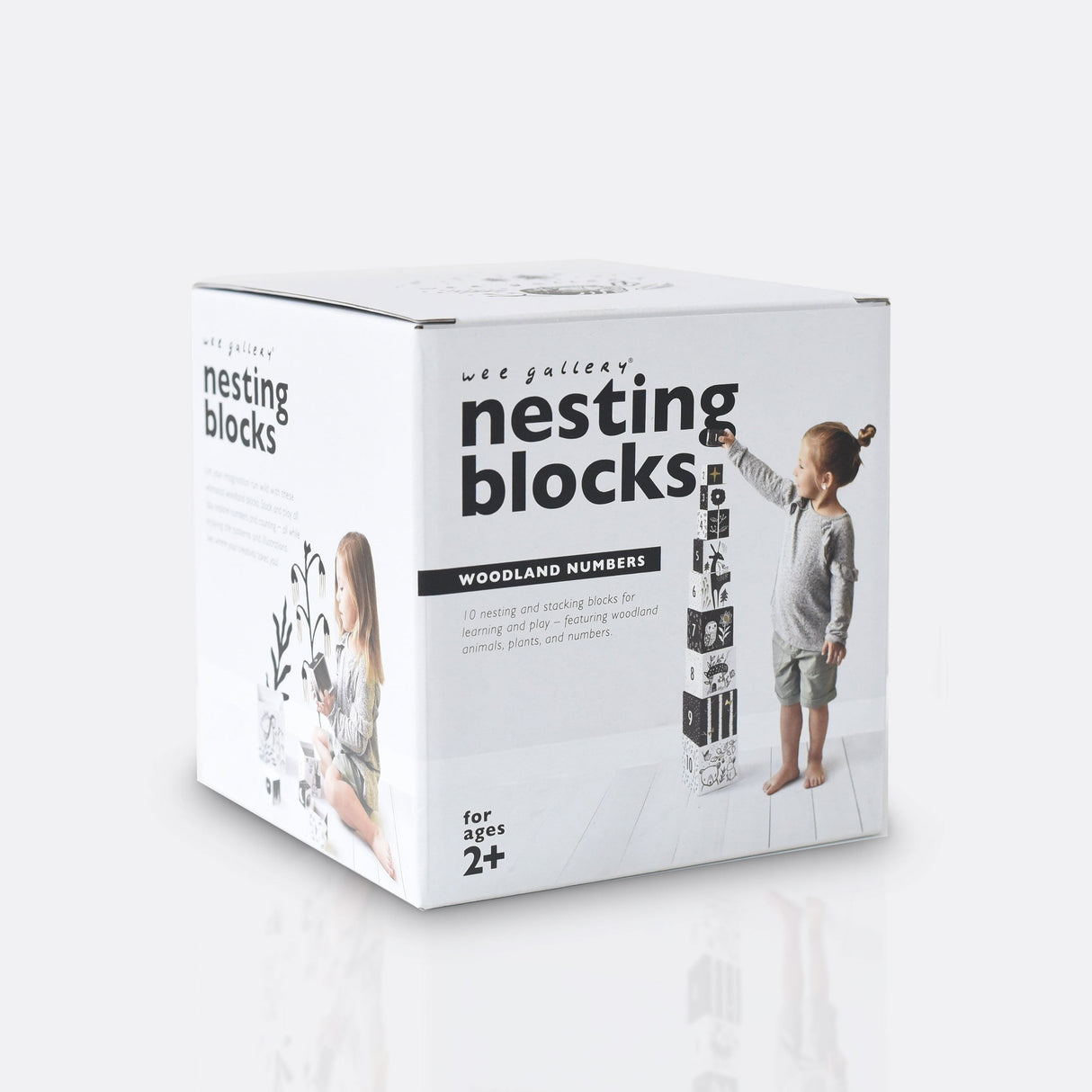 Nesting Blocks - Woodland Numbers From Wee Gallery