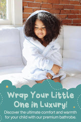 Premier Plush Bathrobe for Kids From Lotus Linen