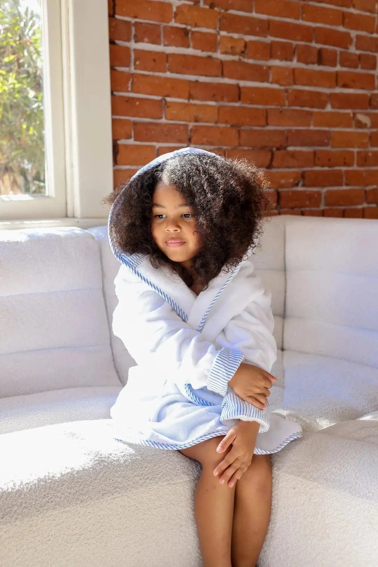 Premier Plush Bathrobe for Kids From Lotus Linen
