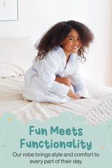 Premier Plush Bathrobe for Kids From Lotus Linen