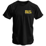 Kill'n & Grill'n | Some Hills Are Worth Fighting For Men's T-Shirt From Combat Iron Apparel