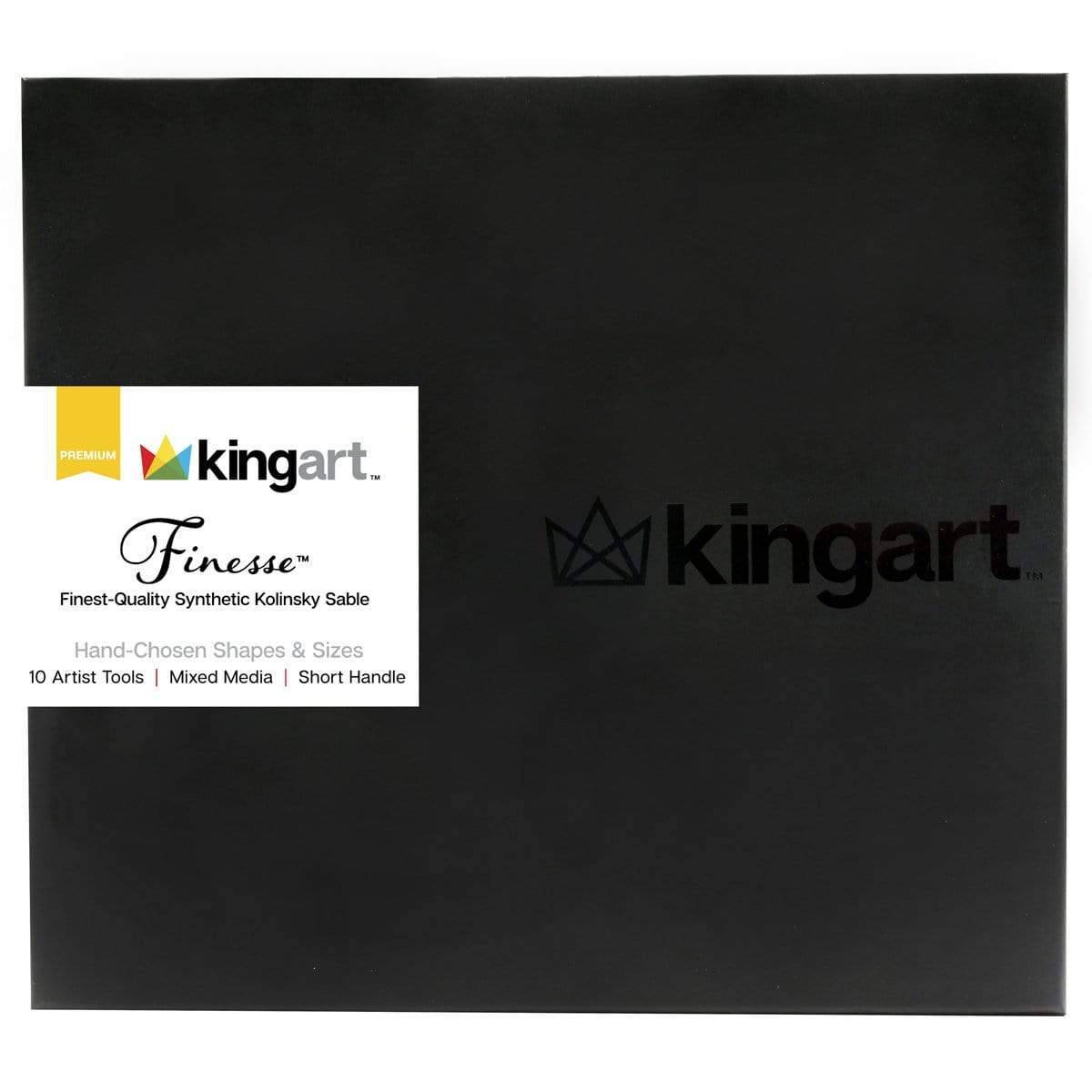 Finesse™ 8020 Ultra Round Brushes 10 pc from KINGART