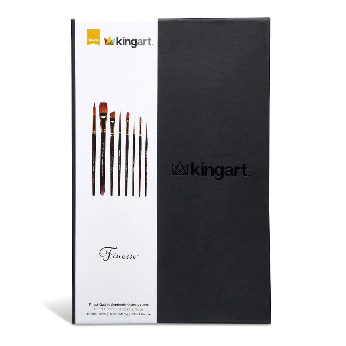 Finesse™ Brushes 8 pc from KINGART