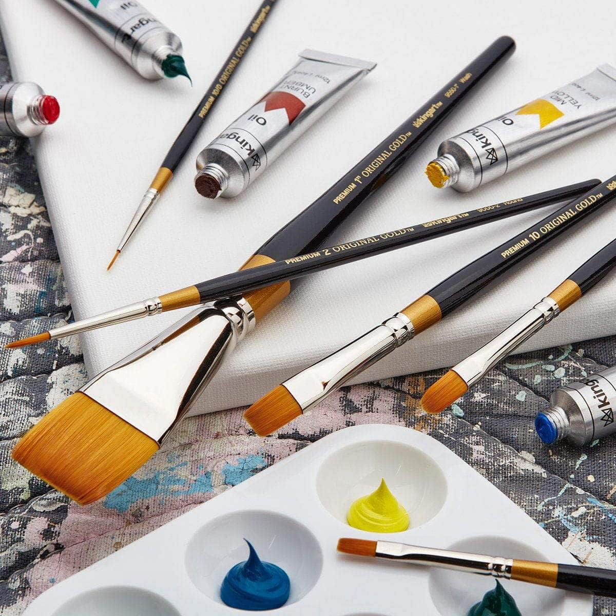 Original Gold® Brushes 12 pc from KINGART