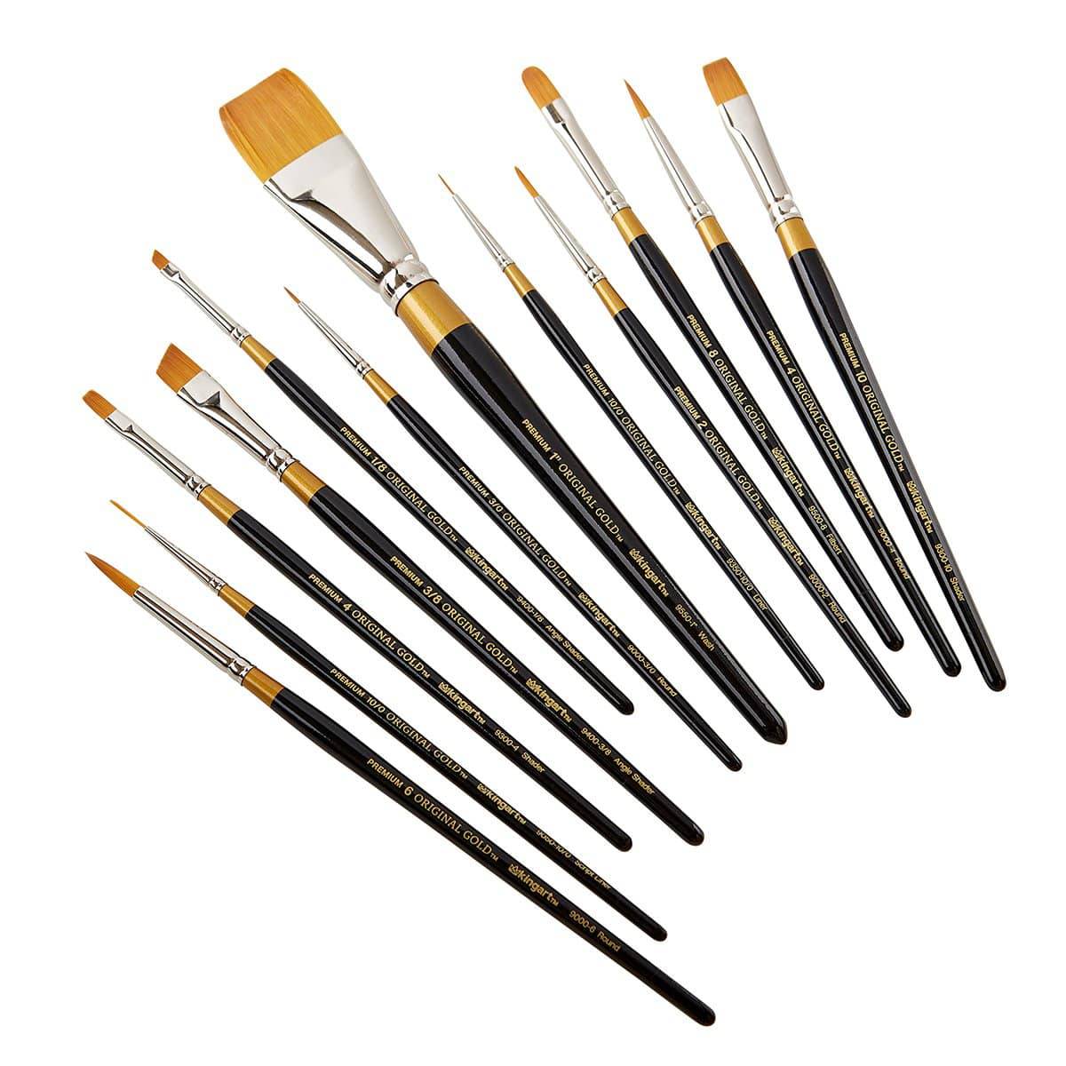 Original Gold® Brushes 12 pc from KINGART