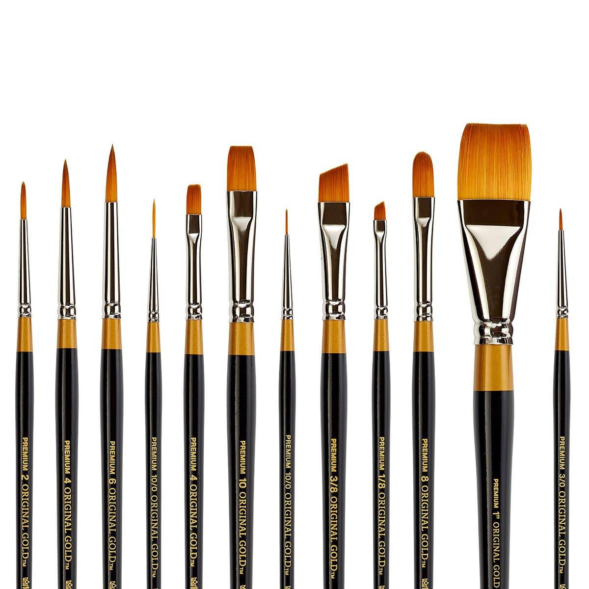 Original Gold® Brushes 12 pc from KINGART