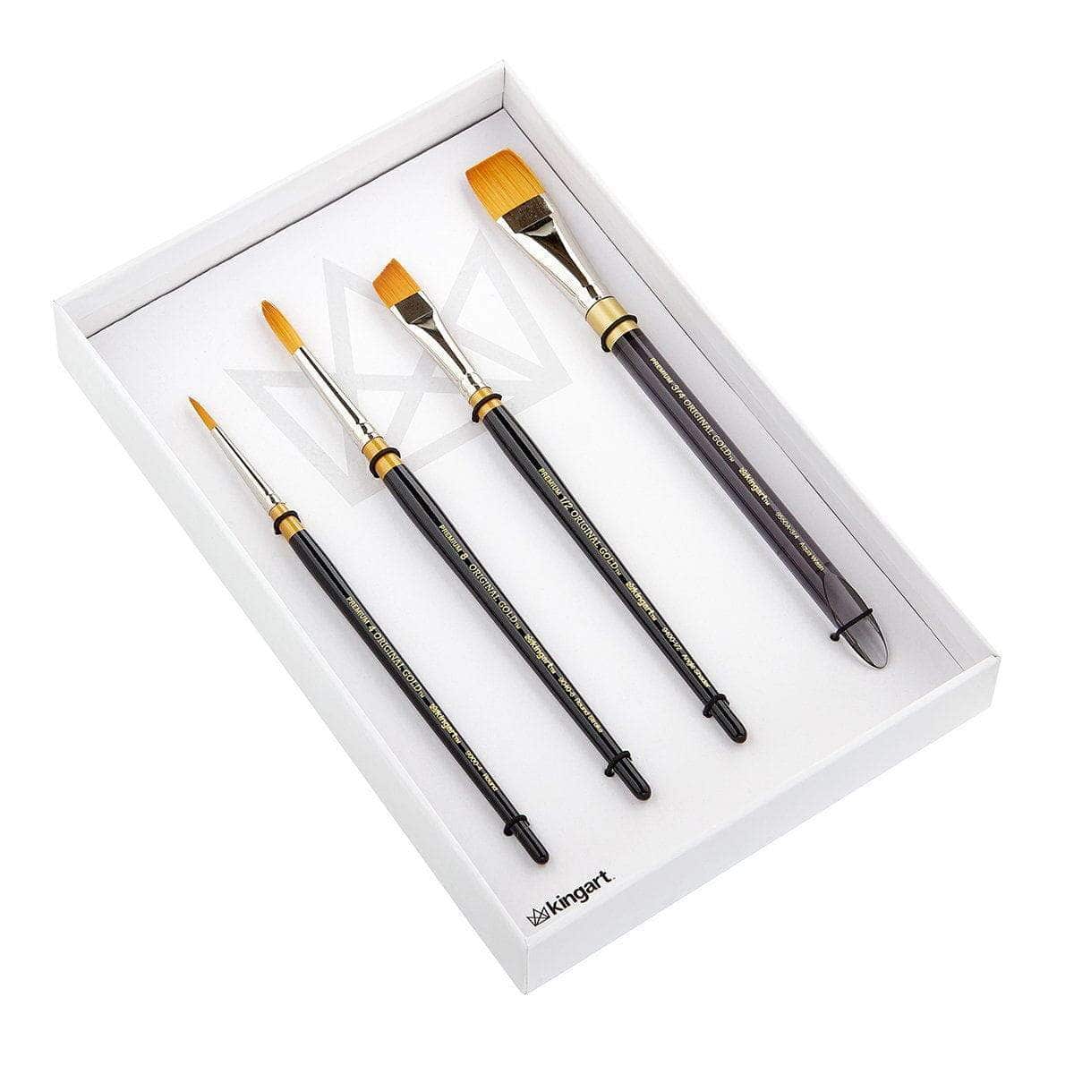 Original Gold® Brushes 4 pc from KINGART