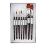Precision™ Brushes 8 pc from KINGART