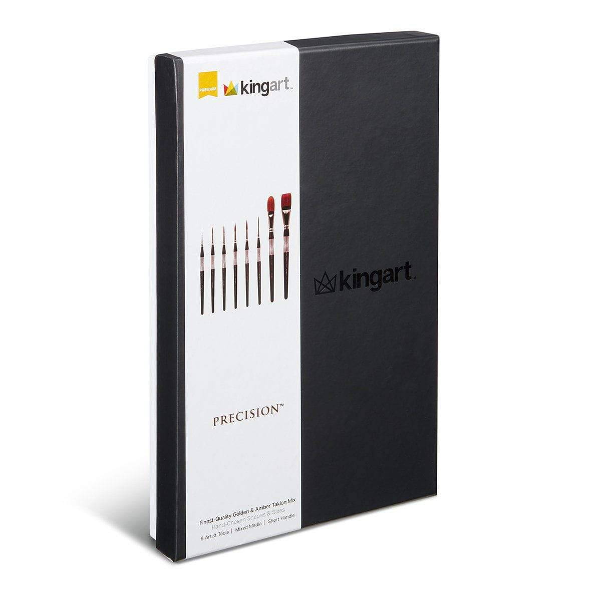 Precision™ Brushes 8 pc from KINGART