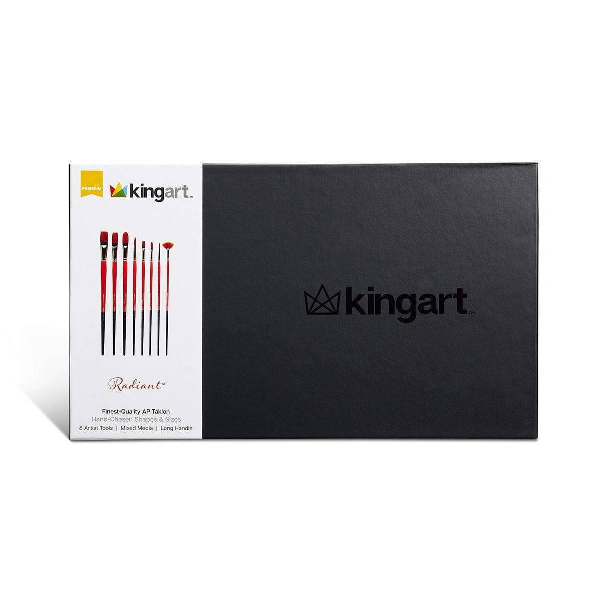 Radiant™ Oil & Acrylic Brushes 8 pc from KINGART