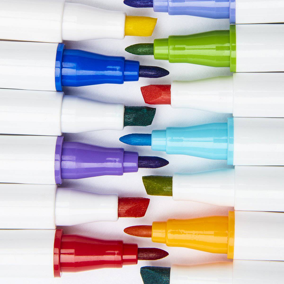 Twin-Tip™ Chisel & Fine Markers 36 Colors from KINGART