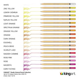 Colored Pencils 72 Colors from KINGART