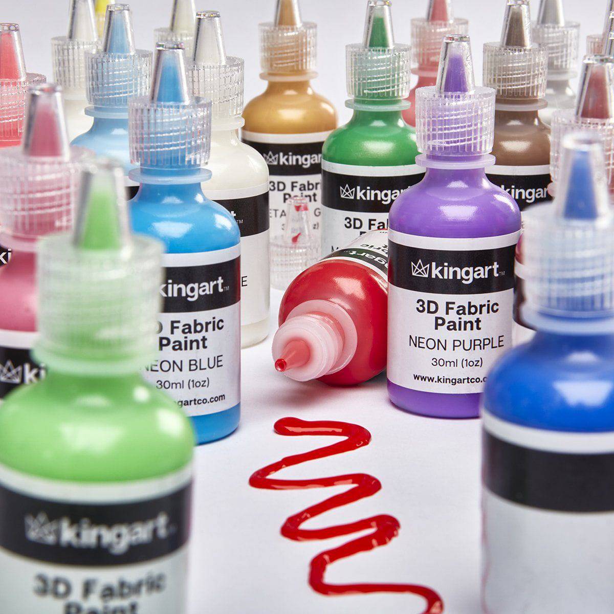 Fabric Paint 30 Colors from KINGART