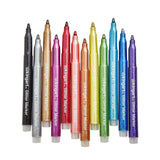 Glitter Markers 12 Colors from KINGART