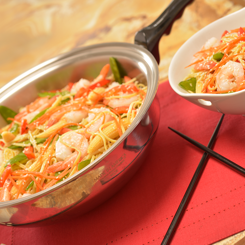 Kitchen Craft Wok with Cover from WaterlessCookware