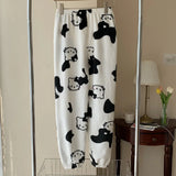 Cozy Kitty Flannel Pajamas - Cute Autumn Home Wear From Kawaii Stop