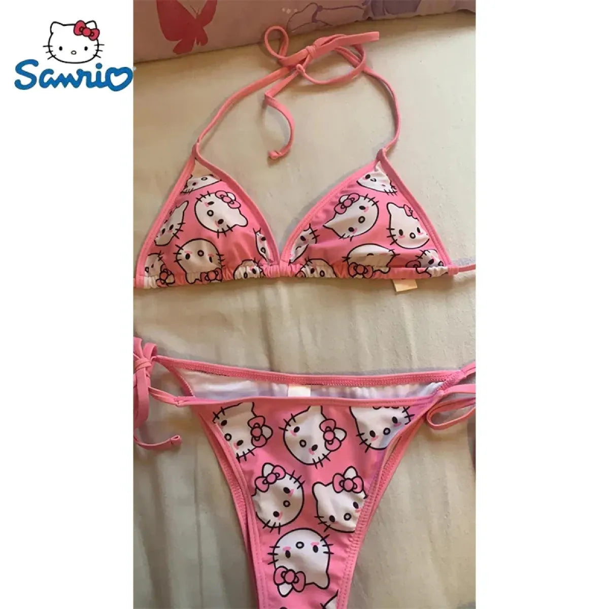 Hello Kitty Pink Bikini Swimsuit from Kawaii Stop