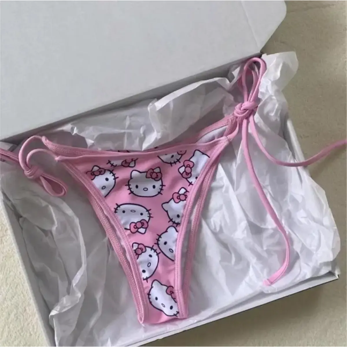 Hello Kitty Pink Bikini Swimsuit from Kawaii Stop