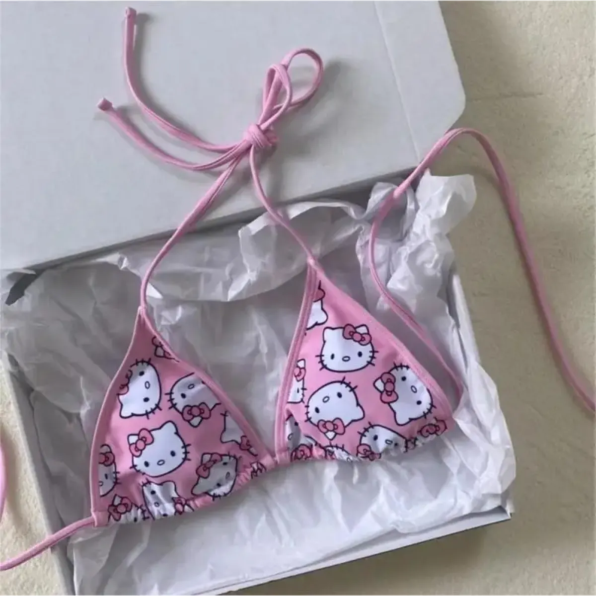 Hello Kitty Pink Bikini Swimsuit from Kawaii Stop