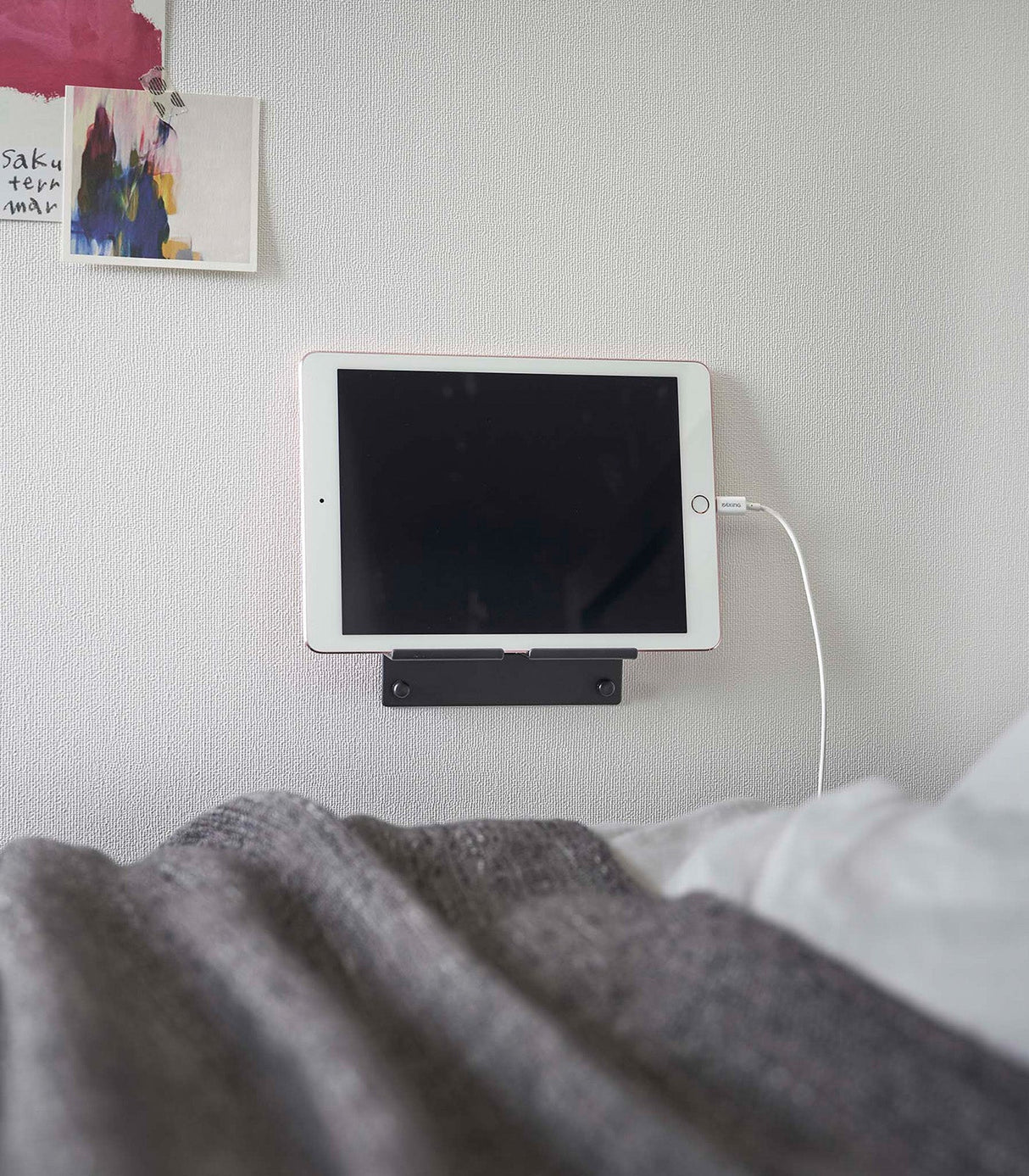 Wall-Mounted Phone Holder - Steel from Yamazaki Home