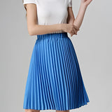 Knife-Pleated Chiffon Skirt from Kawaii Stop