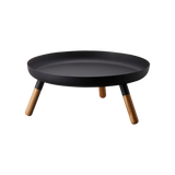 Countertop Pedestal Tray (5" H)  - Steel + Wood from Yamazaki Home