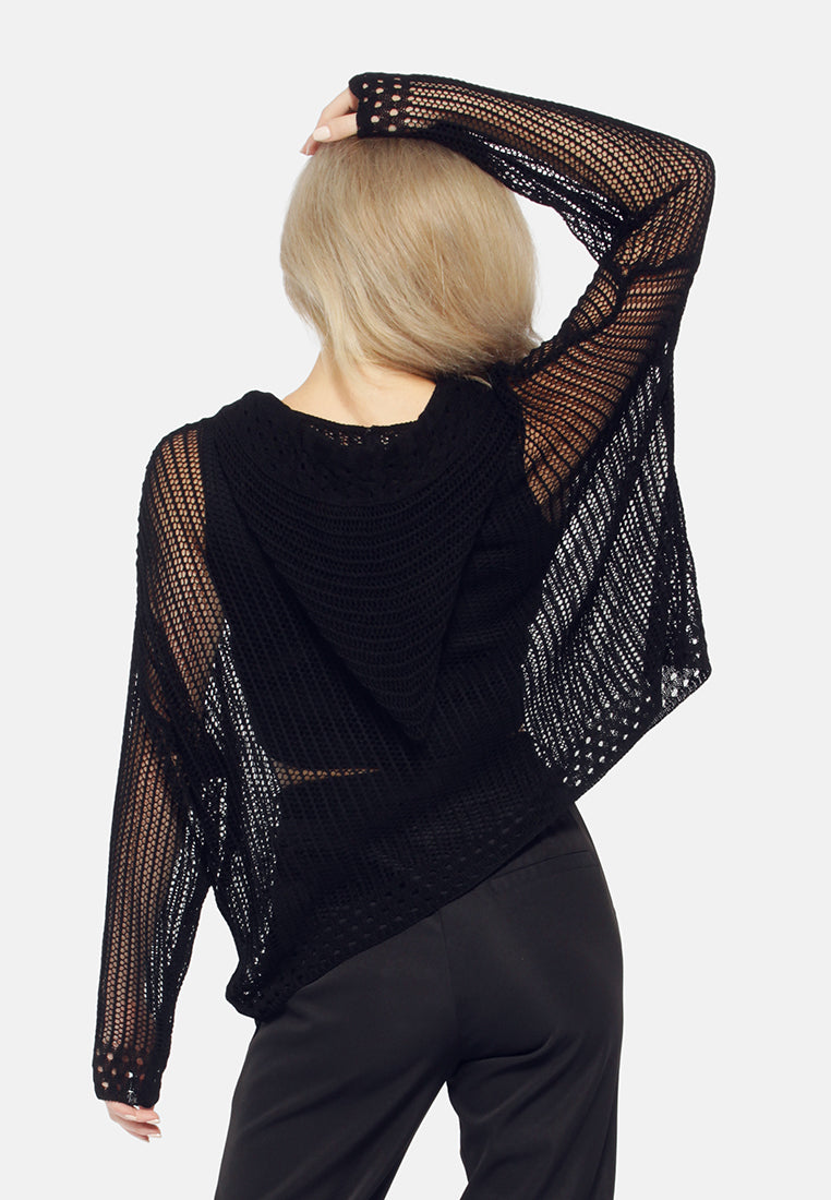 Knitted Hoodie from London Rag International