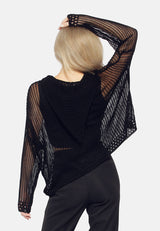 Knitted Hoodie from London Rag International