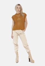 Knitted Sleeveless Top from London Rag International