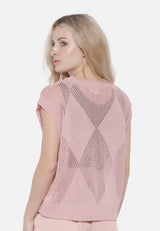 Knitted Sleeveless Top from London Rag International