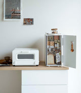 Bread Box - Two Styles - Steel + Wood from Yamazaki Home