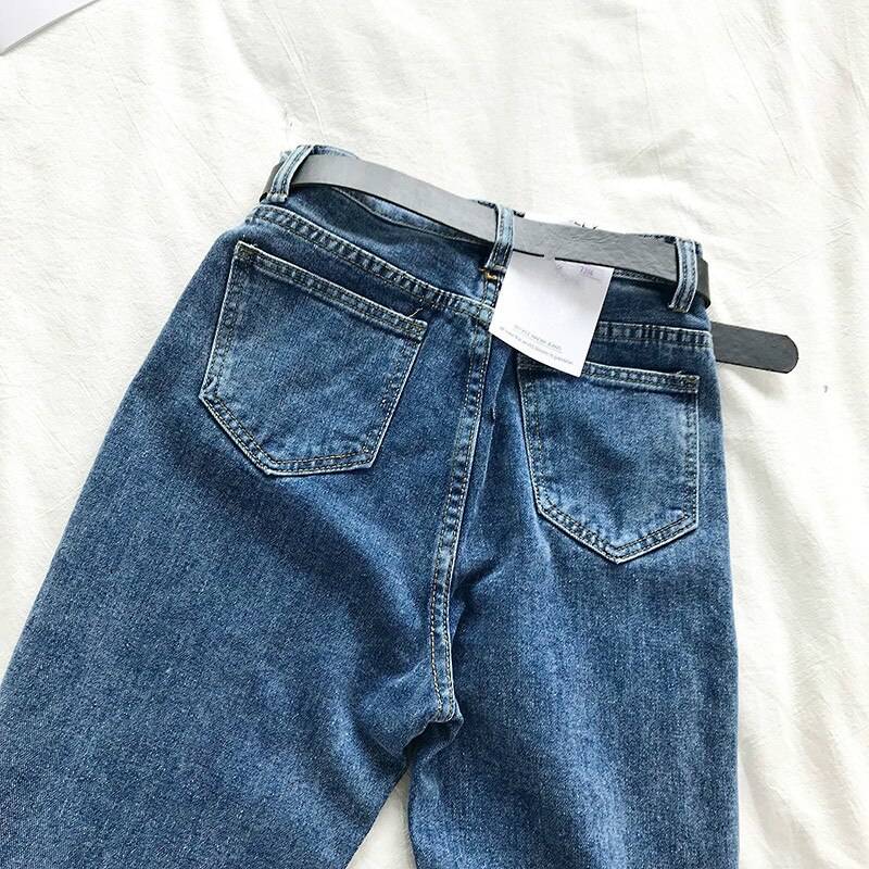 Korean High Waist Jeans From Kawaii Stop