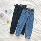 Korean High Waist Jeans From Kawaii Stop