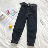 Korean High Waist Jeans From Kawaii Stop