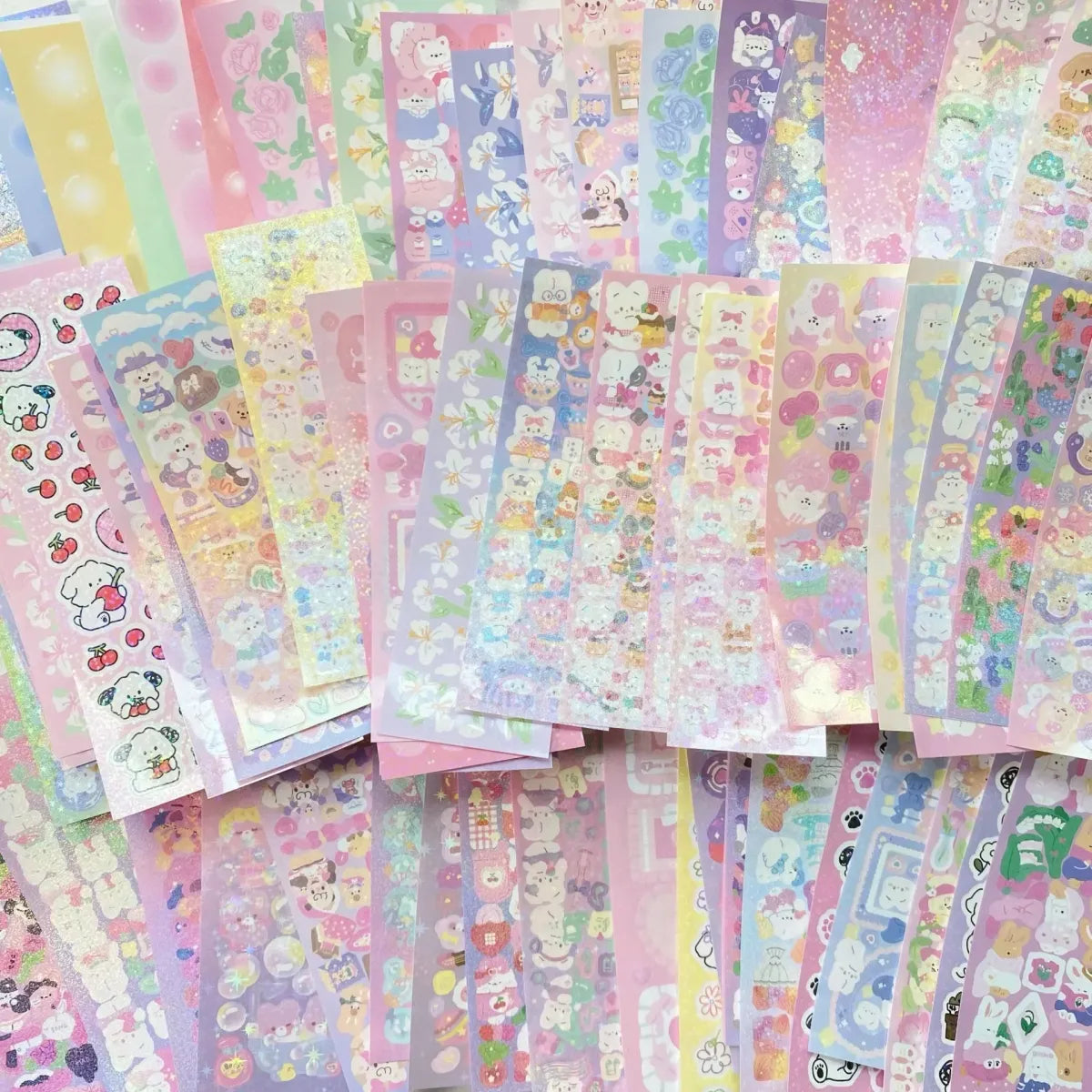 Korean Kawaii Sticker Pack - Laser-Cut for Albums & DIY from Kawaii Stop