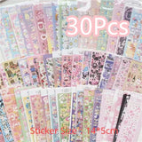 Korean Kawaii Sticker Pack - Laser-Cut for Albums & DIY from Kawaii Stop