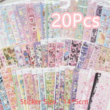 Korean Kawaii Sticker Pack - Laser-Cut for Albums & DIY from Kawaii Stop
