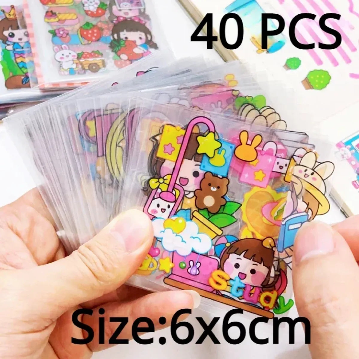 Korean Kawaii Sticker Pack - Laser-Cut for Albums & DIY from Kawaii Stop