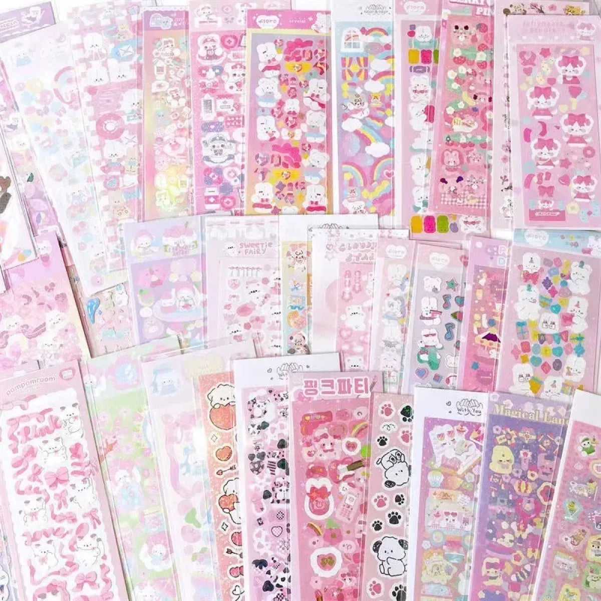 Korean Kawaii Sticker Pack - Laser-Cut for Albums & DIY from Kawaii Stop