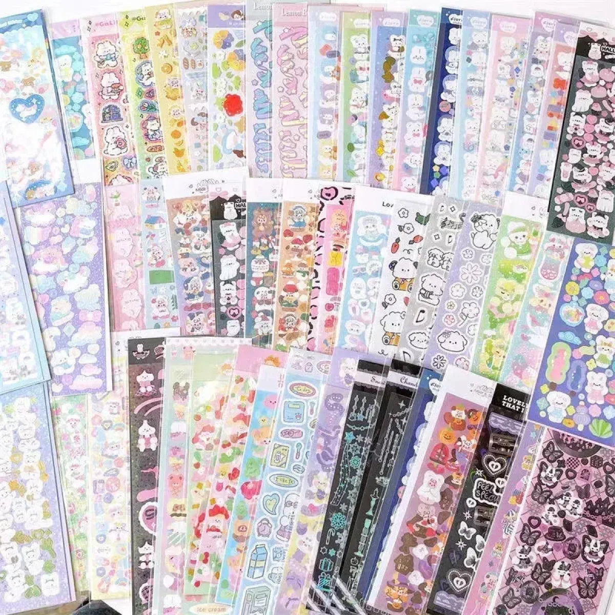 Korean Kawaii Sticker Pack - Laser-Cut for Albums & DIY from Kawaii Stop
