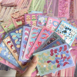 Korean Kawaii Sticker Pack - Laser-Cut for Albums & DIY from Kawaii Stop