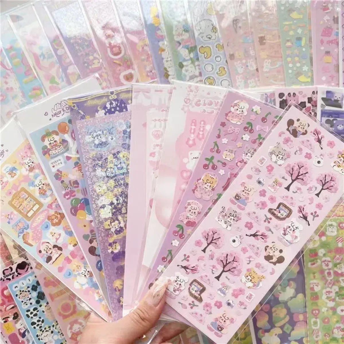 Korean Kawaii Sticker Pack - Laser-Cut for Albums & DIY from Kawaii Stop