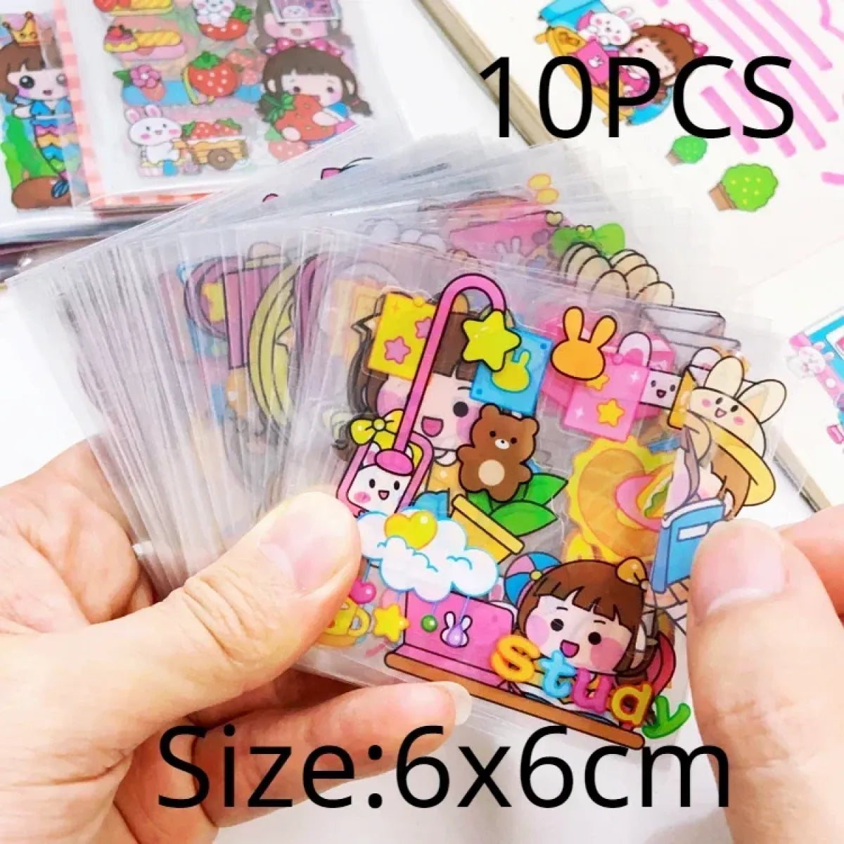 Korean Kawaii Sticker Pack - Laser-Cut for Albums & DIY from Kawaii Stop