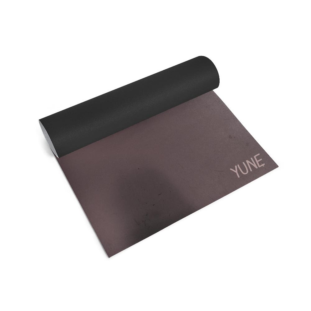 Korriban Yoga Mat – 6mm Eco-Friendly, Non-Slip Maroon Mat for Strength & Stability from Yune Yoga