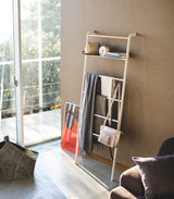 Leaning Storage Ladder - Two Styles - Steel from Yamazaki Home