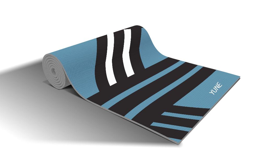 Yoga Mat | 6mm Thick | Blue | Non-Slip | Eco Friendly | Yune Yoga | KR36 from Yune Yoga