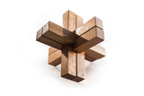 Cross Knot | Burr Puzzle - Japanese Interlocking Puzzle from Kubiya Games