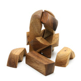 Rocket Puzzle - Wooden Interlocking Puzzle from Kubiya Games