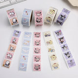 500PCS Cute Kuromi, Pochacco, My Melody Cartoon Stickers from Kawaii Stop